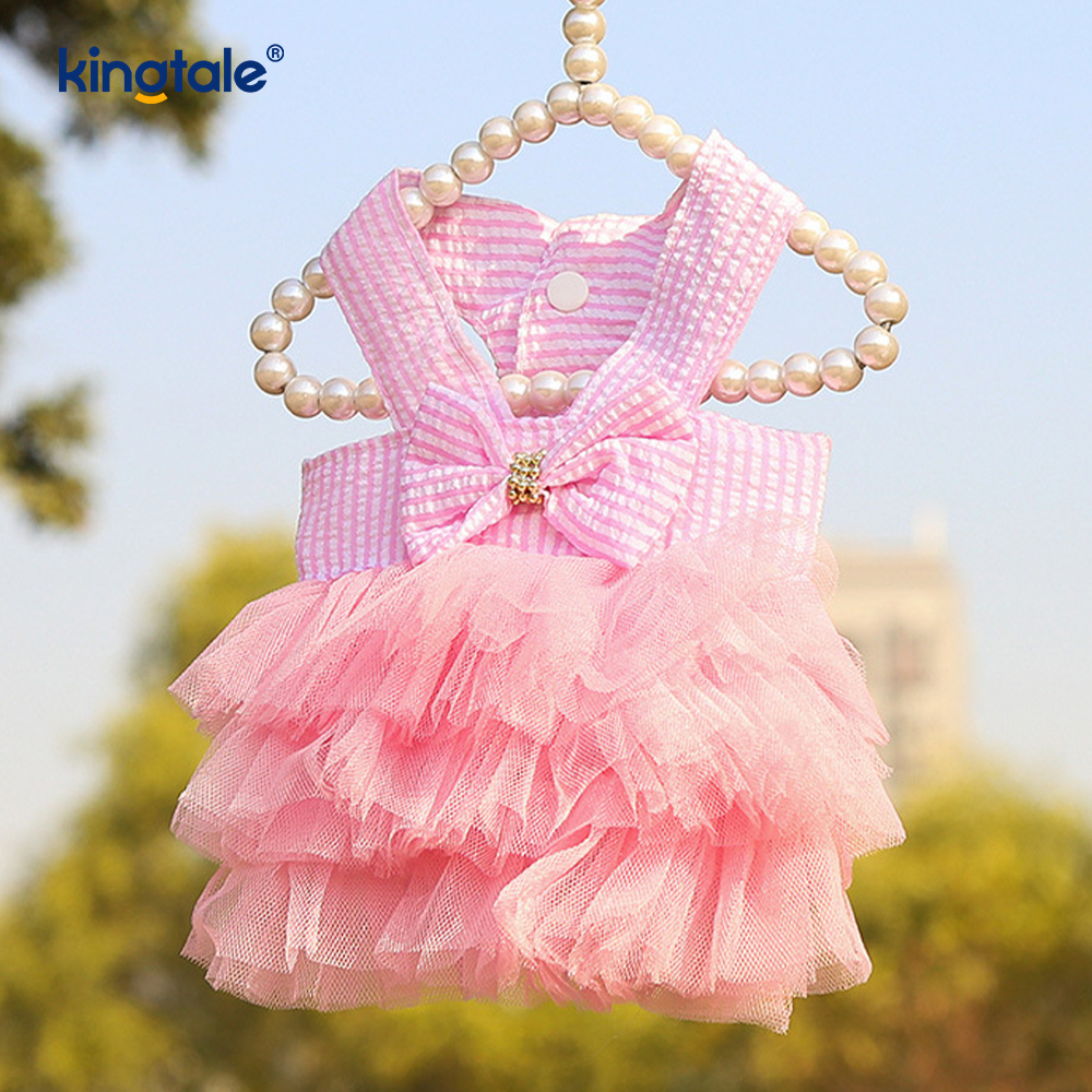 Vestido de verano para perros, vestido camisero de lujo, trajes para mascotas, ropa