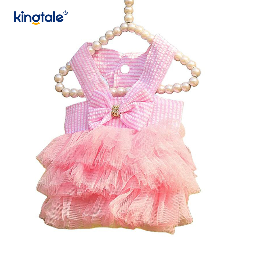 Vestido de verano para perros, vestido camisero de lujo, trajes para mascotas, ropa