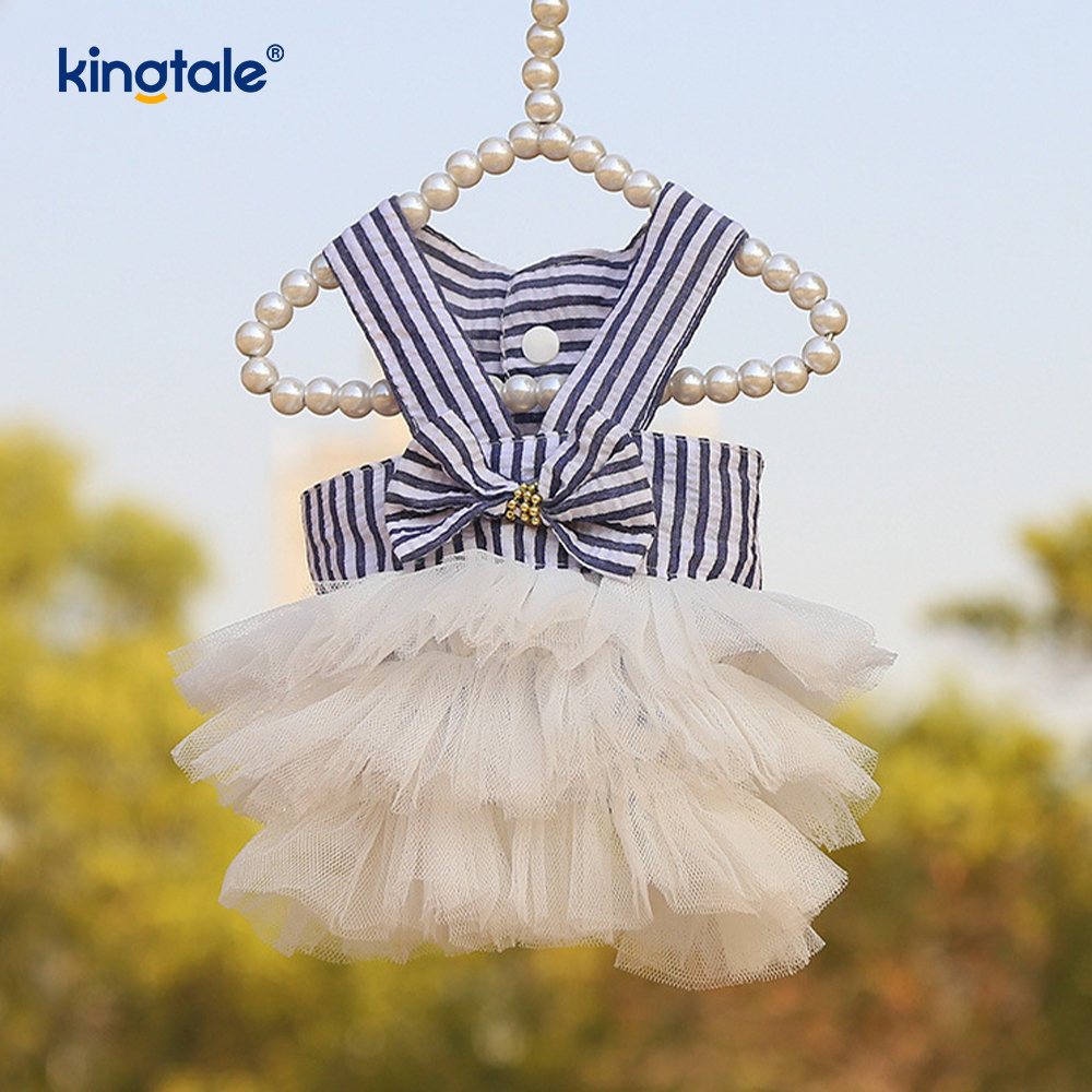 Vestido de verano para perros, vestido camisero de lujo, trajes para mascotas, ropa