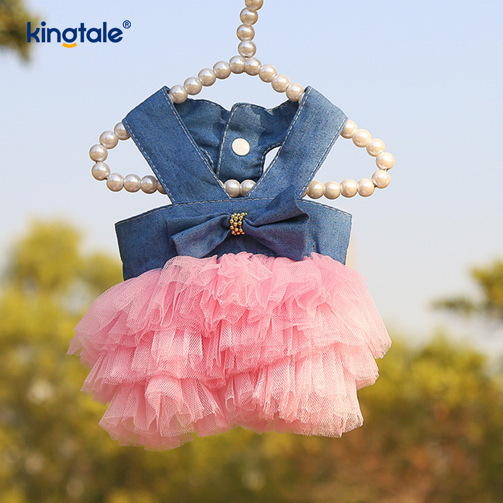 Vestido de verano para perros, vestido camisero de lujo, trajes para mascotas, ropa