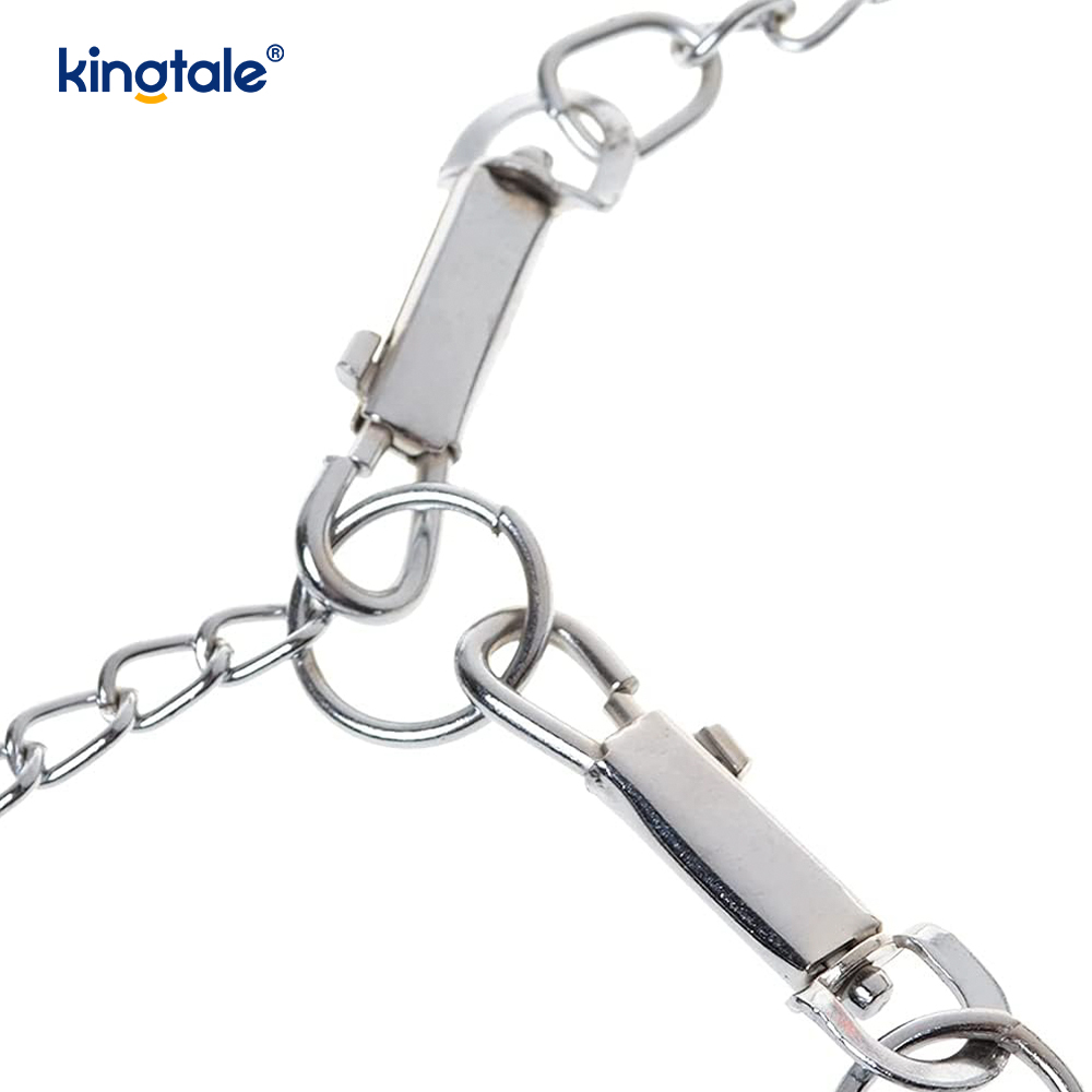 Cadena extrafina para perro, correa para cachorro, cadena de plomo para entrenamiento
