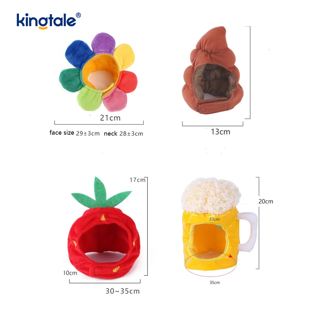 Sombrero para mascotas, nuevo estilo de asta de alce de dibujos animados, muchos colores