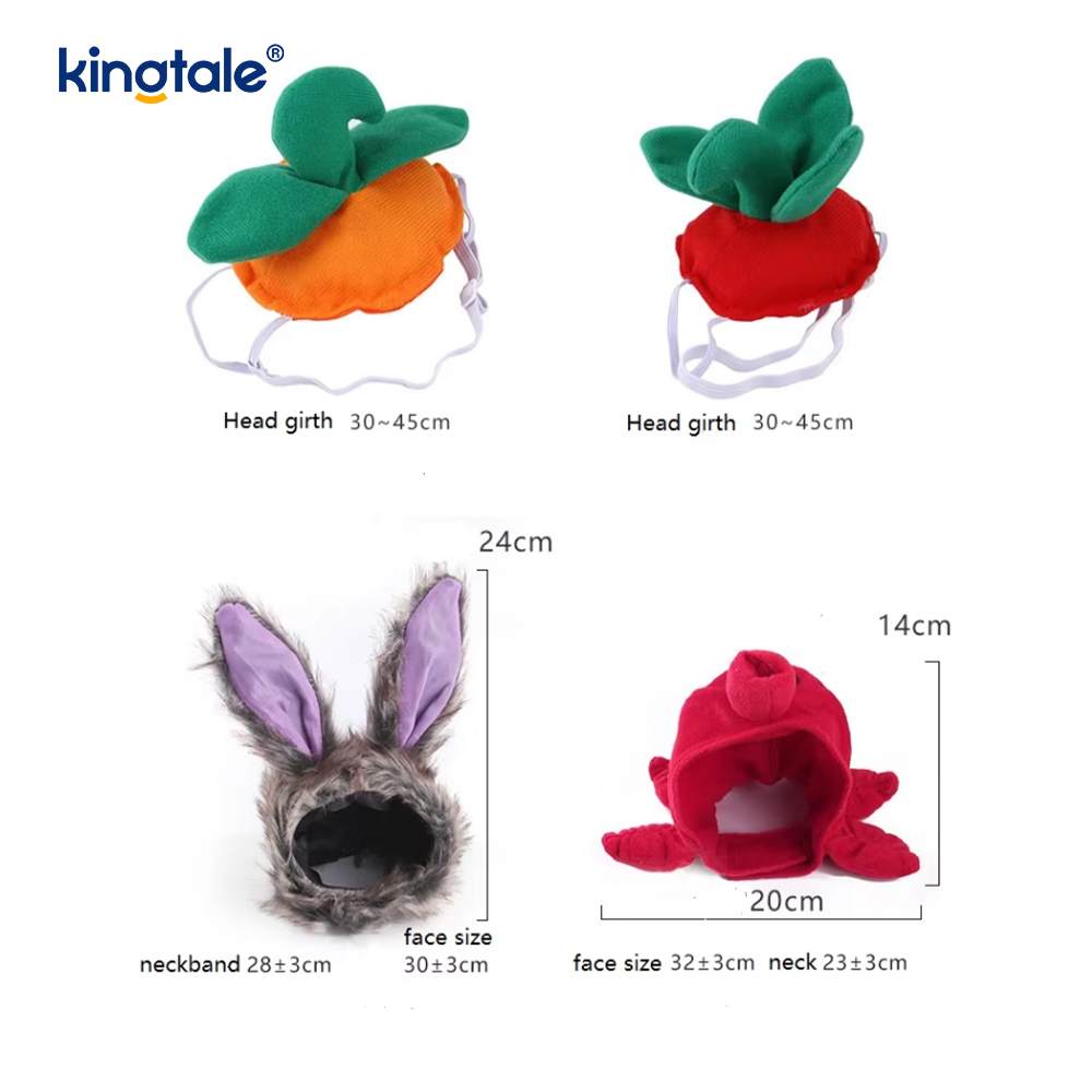 Sombrero para mascotas, nuevo estilo de asta de alce de dibujos animados, muchos colores