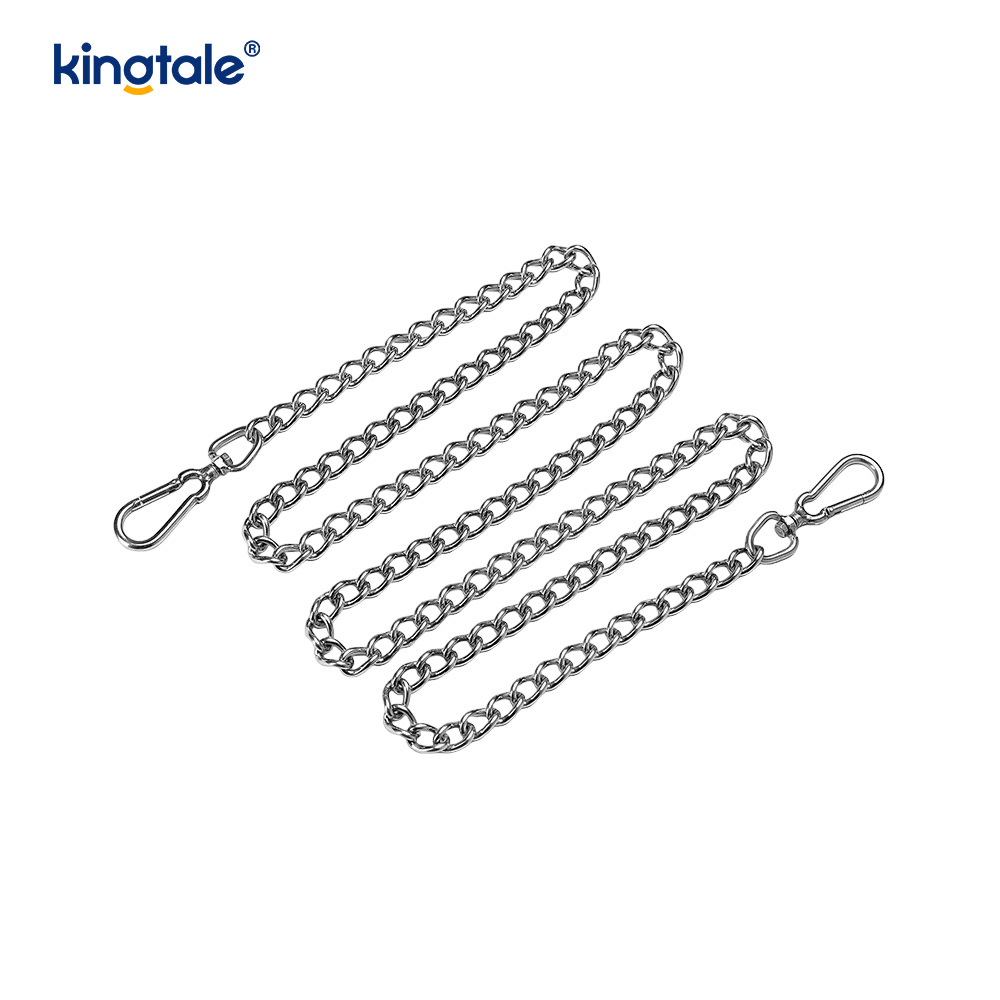 Cadena de perro resistente para correa de cadena de perro de metal a prueba de masticar
