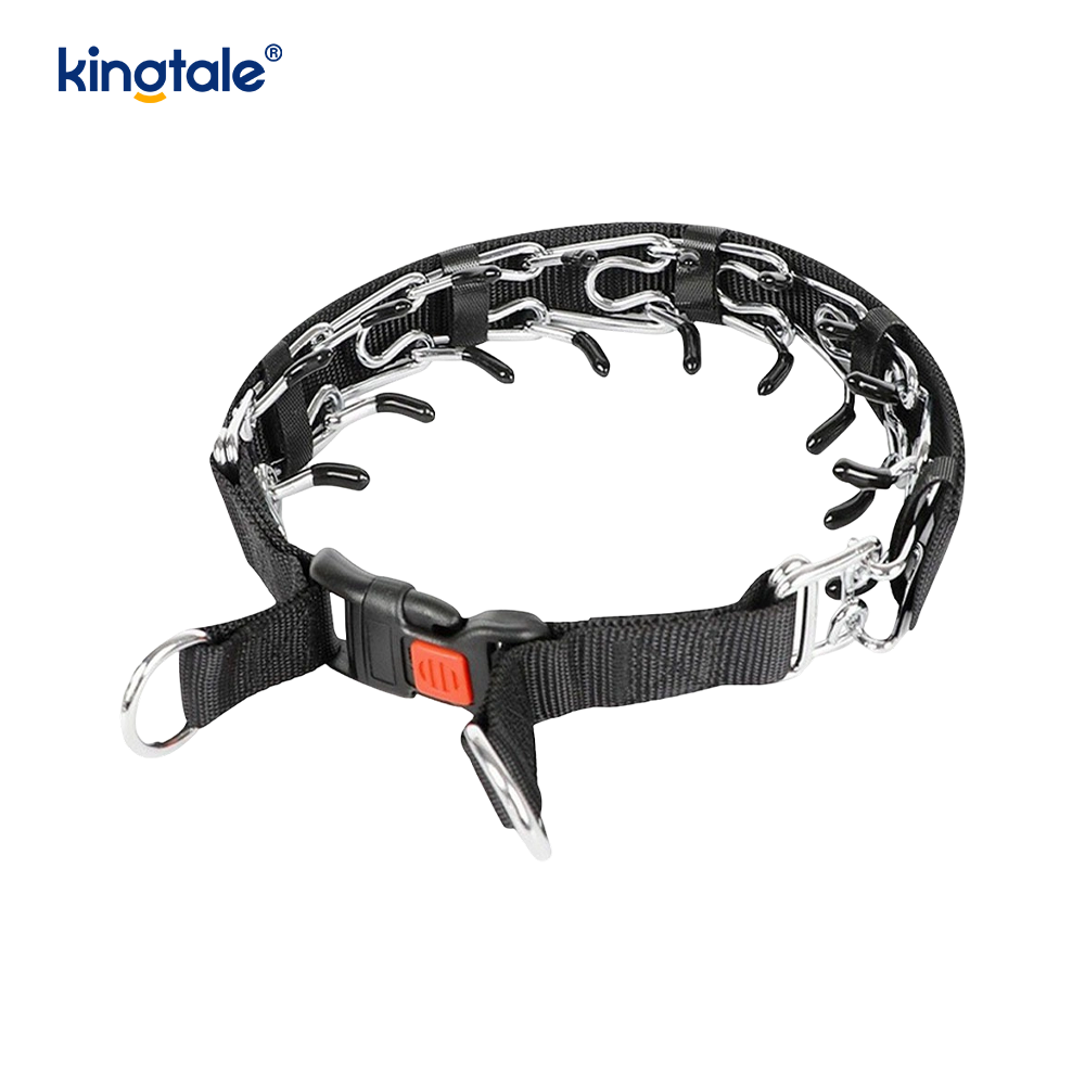 Prong Training Collar for Dogs Adjustable Dog Training Pinch Collar 