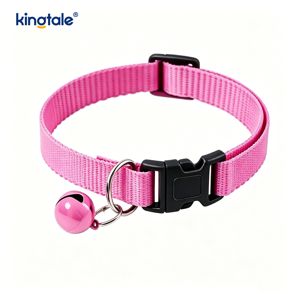 Collares de seguridad para gatos de liberación rápida con campana, collares antiasfixia para gatitos y cachorros