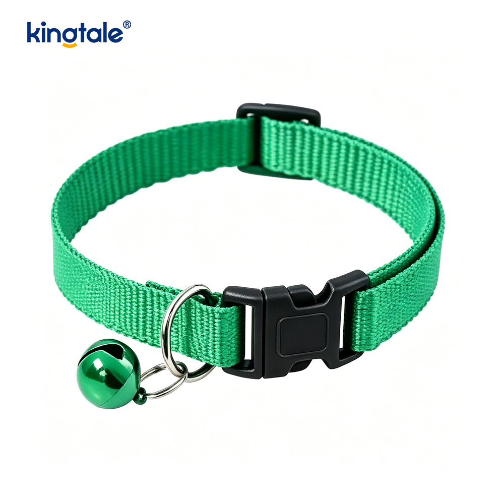 Collares de seguridad para gatos de liberación rápida con campana, collares antiasfixia para gatitos y cachorros