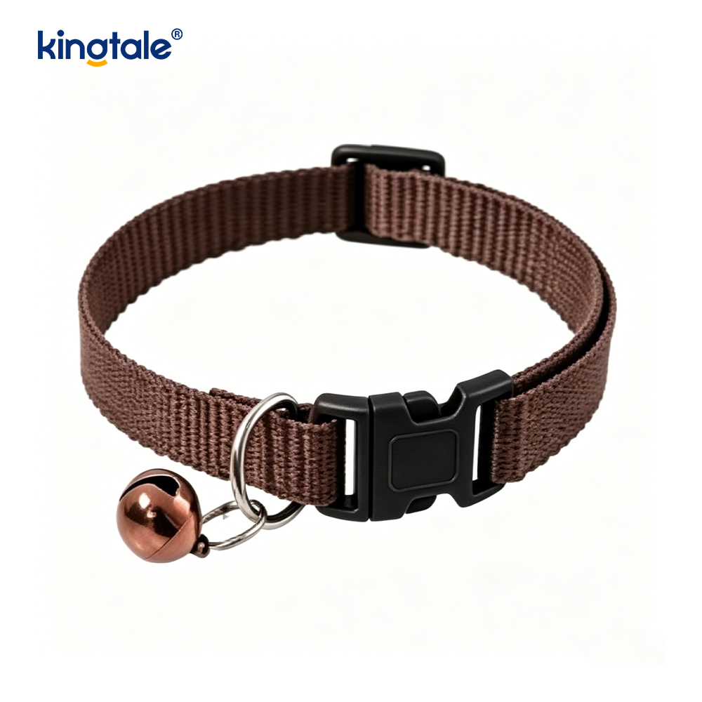 Collares de seguridad para gatos de liberación rápida con campana, collares antiasfixia para gatitos y cachorros