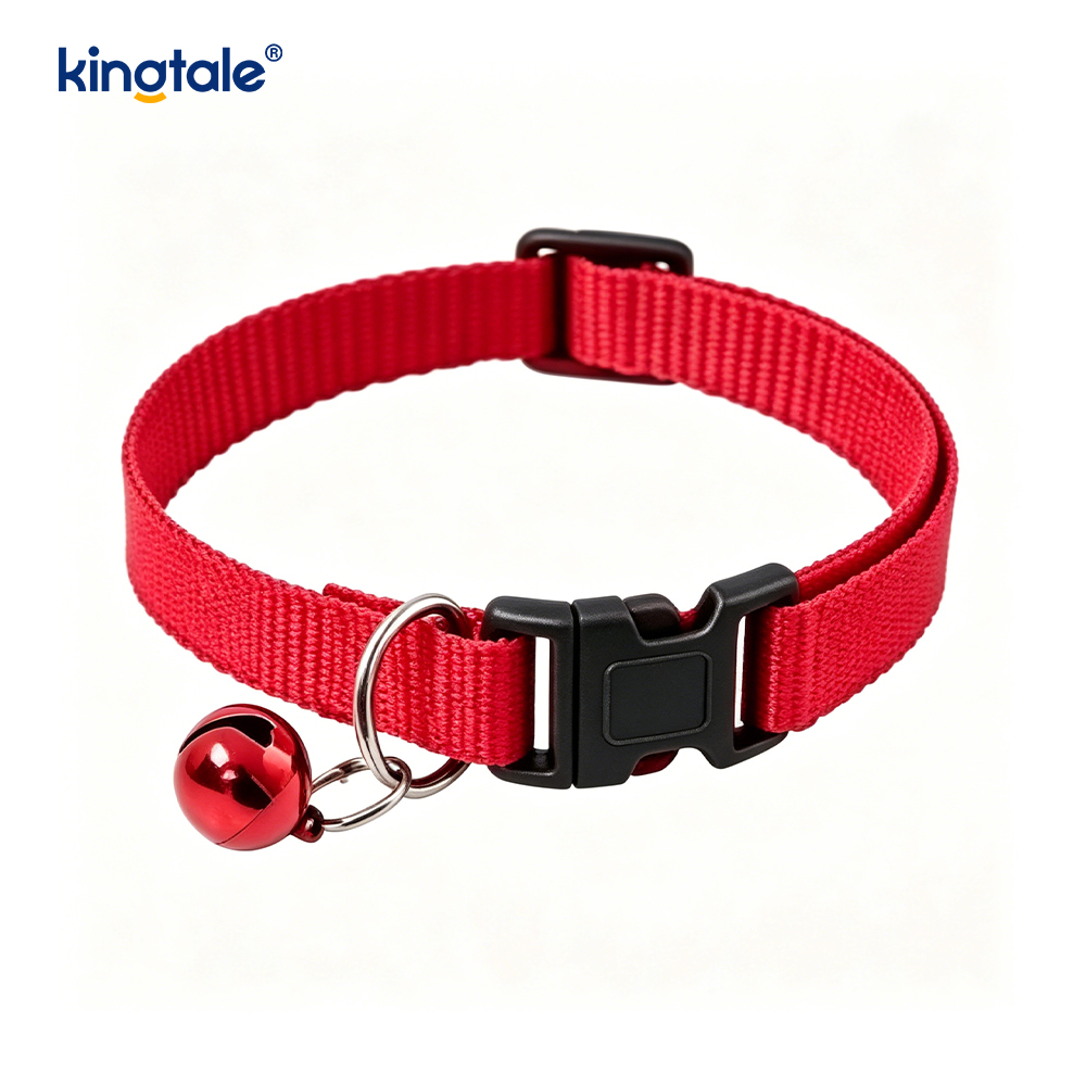 Collares de seguridad para gatos de liberación rápida con campana, collares antiasfixia para gatitos y cachorros