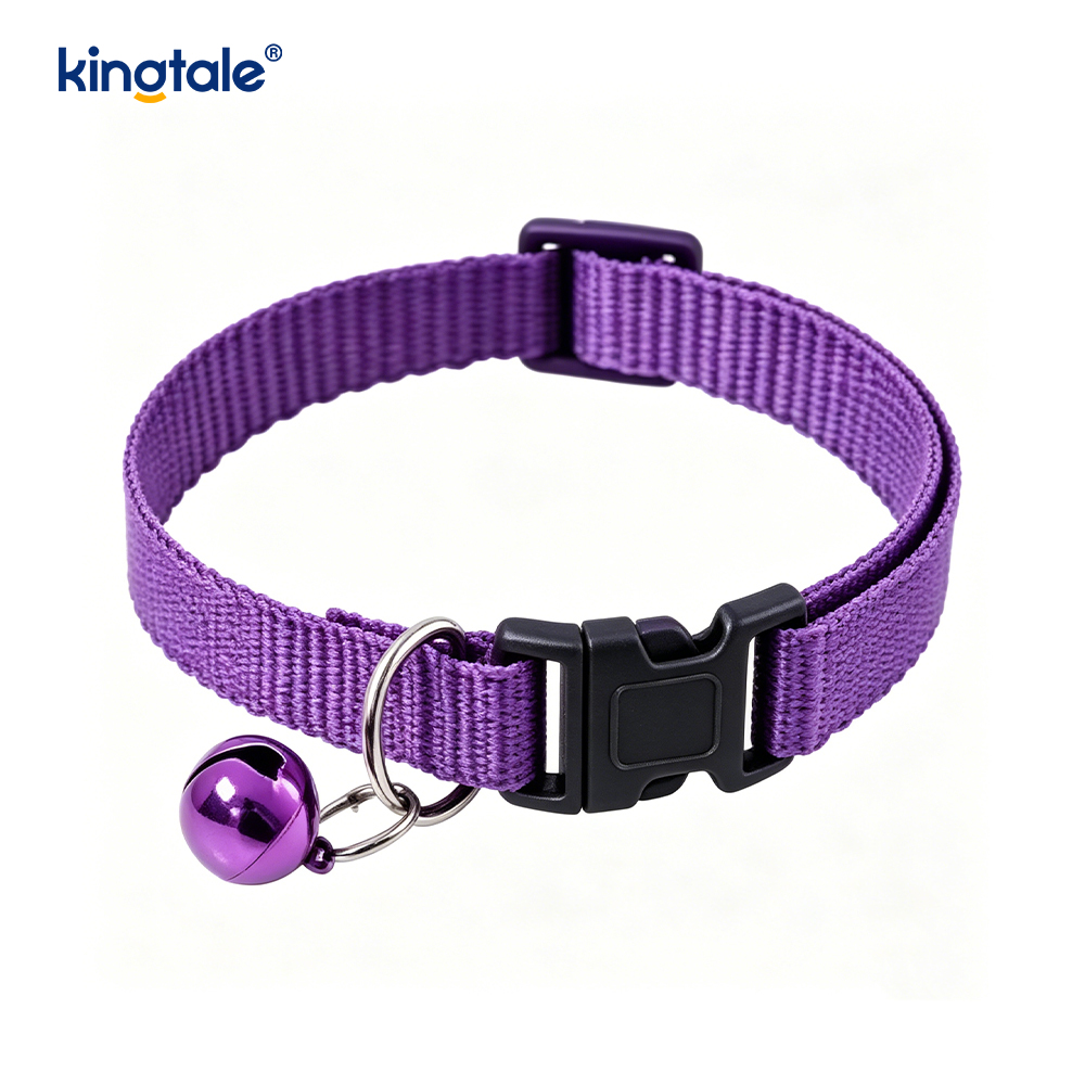 Collares de seguridad para gatos de liberación rápida con campana, collares antiasfixia para gatitos y cachorros