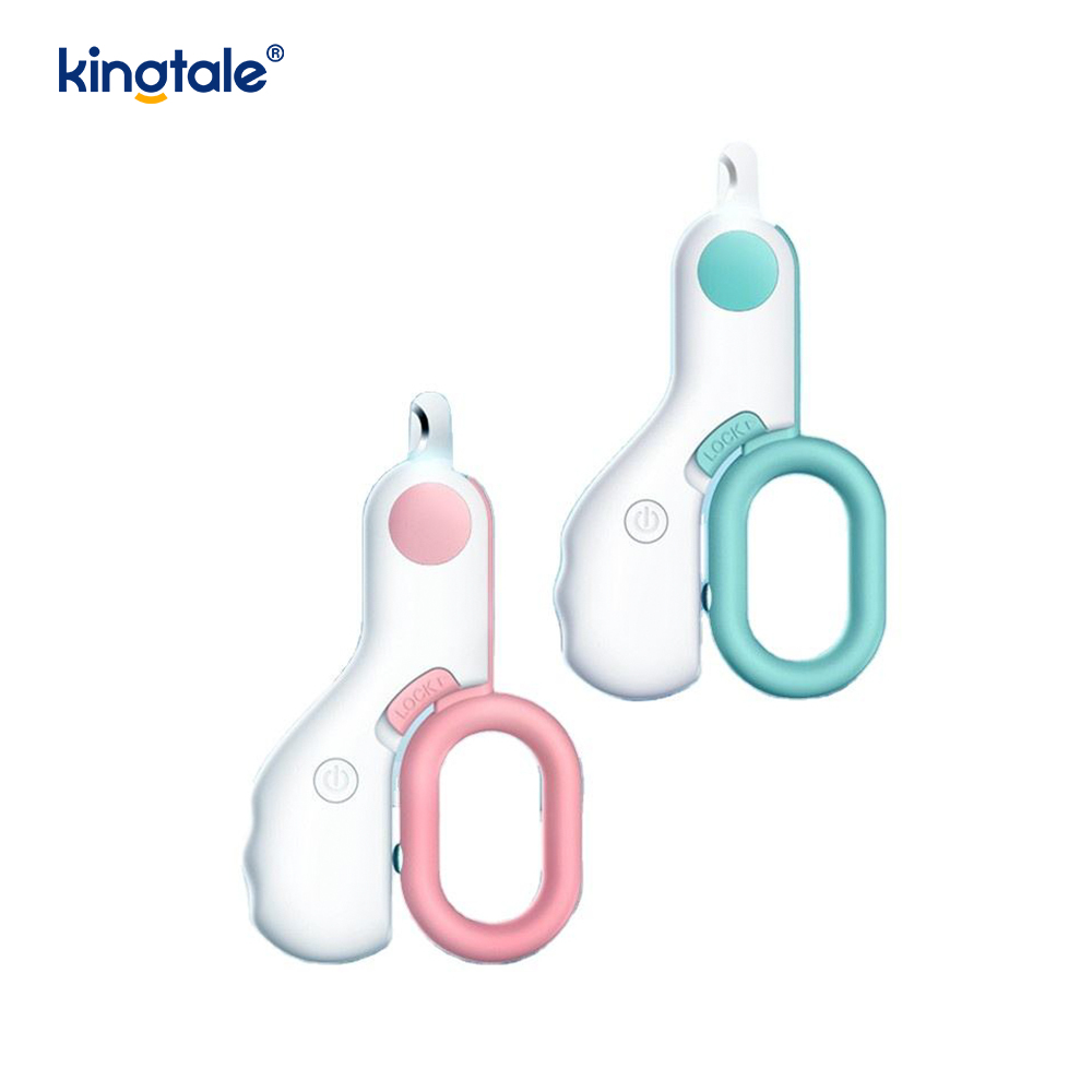 Cortauñas para gatos, cortaúñas de acero inoxidable para peluquería canina, GGadgets con LED