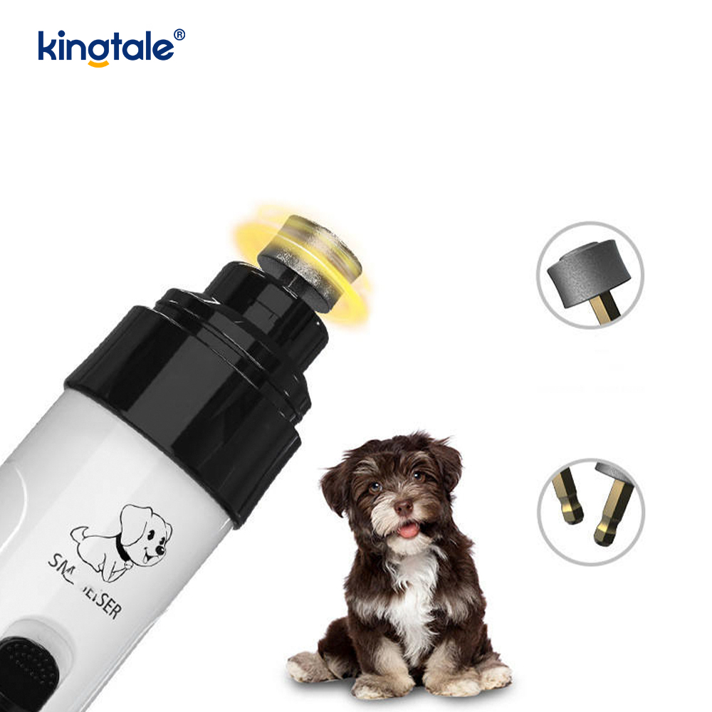 Cortauñas para perros, amoladora de uñas duradera para mascotas con diamante recargable personalizada
