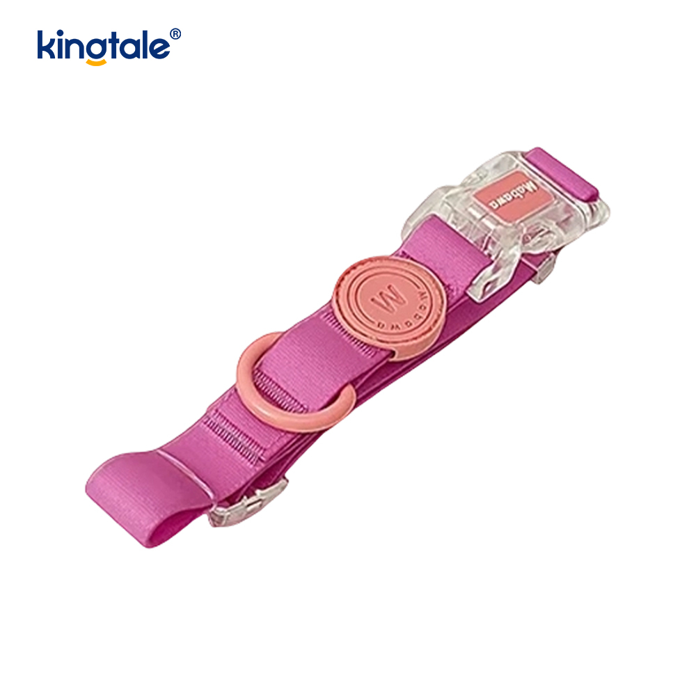 Collar de perro de PVC Macarons