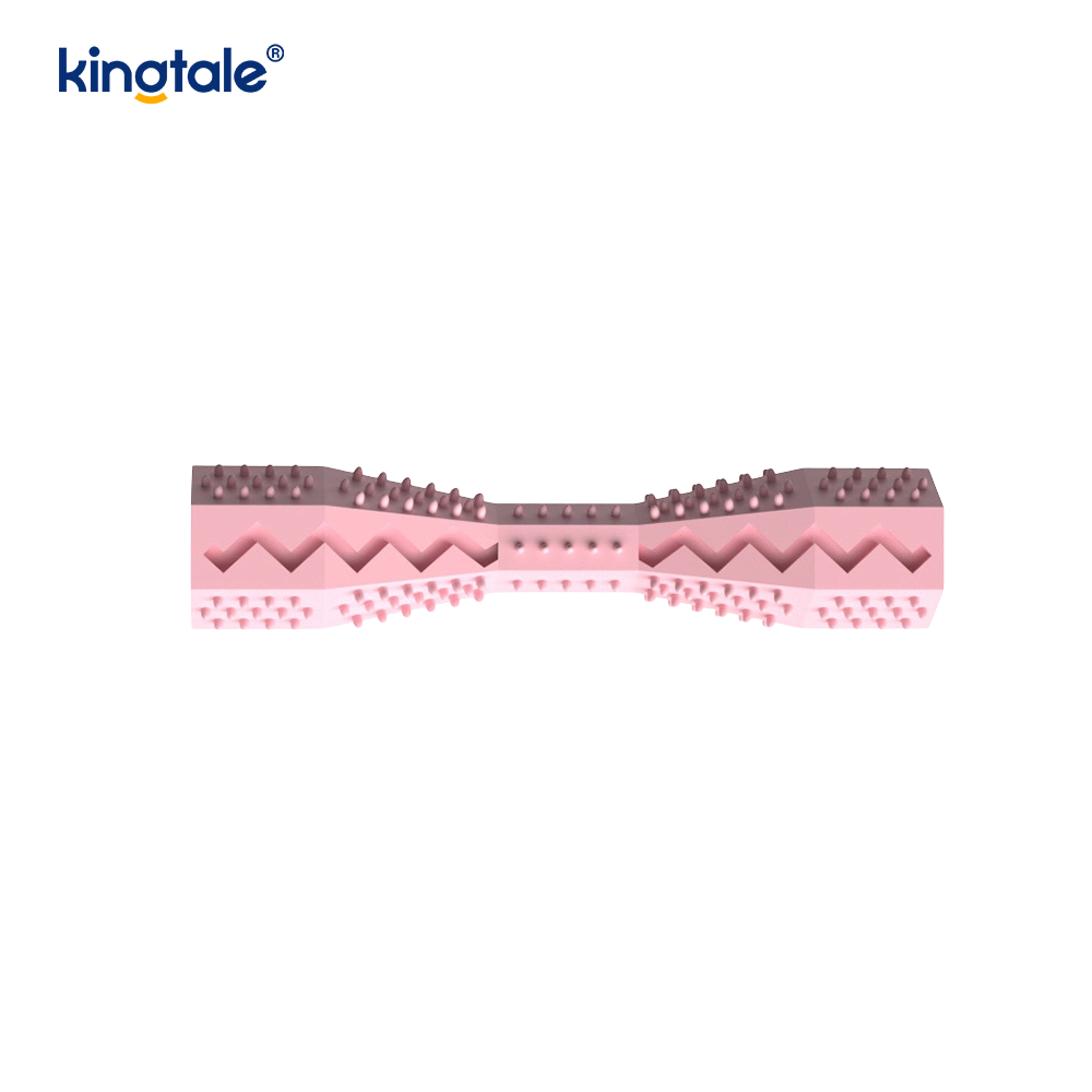 Juguetes hexagonales para la dentición y el cuidado dental de mascotas para limpiar los dientes