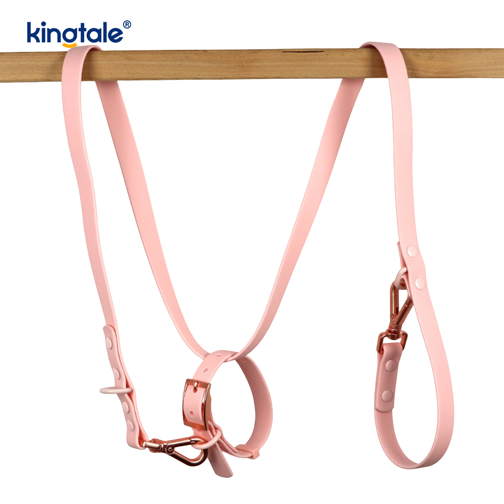 Correa para collares de perro resistente a la abrasión, impermeable y recubierta de PVC