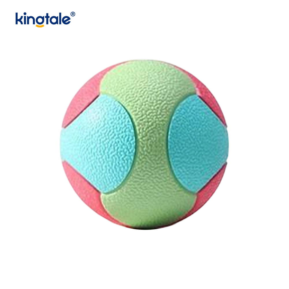 Pelota de juguete duradera resistente a las mordeduras para limpieza de dientes de perro, resistente a las mordeduras, chirriante