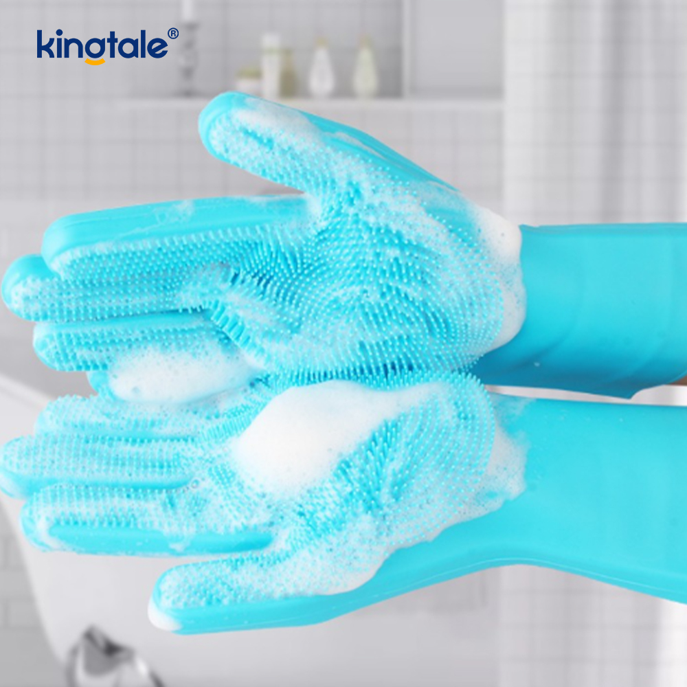 Guantes de limpieza para mascotas